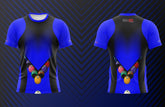 Blue Jersey With Balls